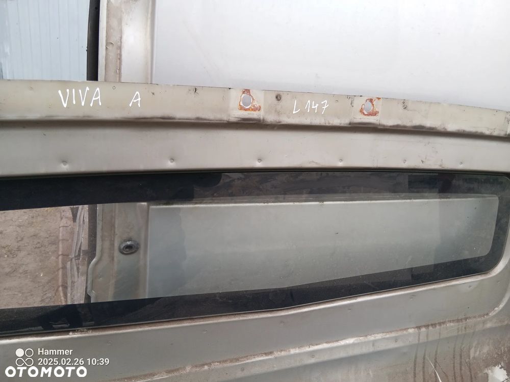 TRAFIC II VIVARO A ściana grodziowa z szybą - 2