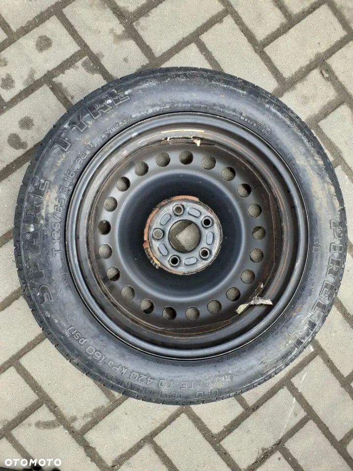 # DOJAZDÓWKA KOŁO DOJAZDOWE ZAPAS ZAPASÓWKA FORD 5X108 - 4