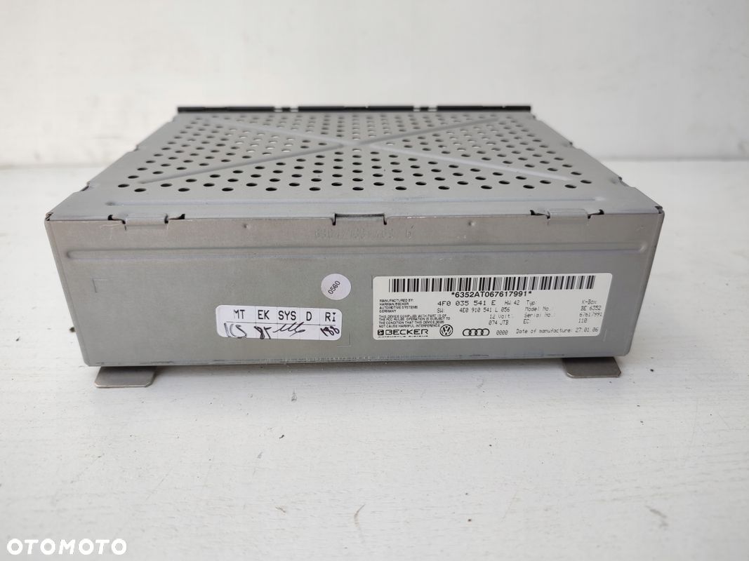 Tuner moduł radia AUDI A6 C6 4F0035541E - 1