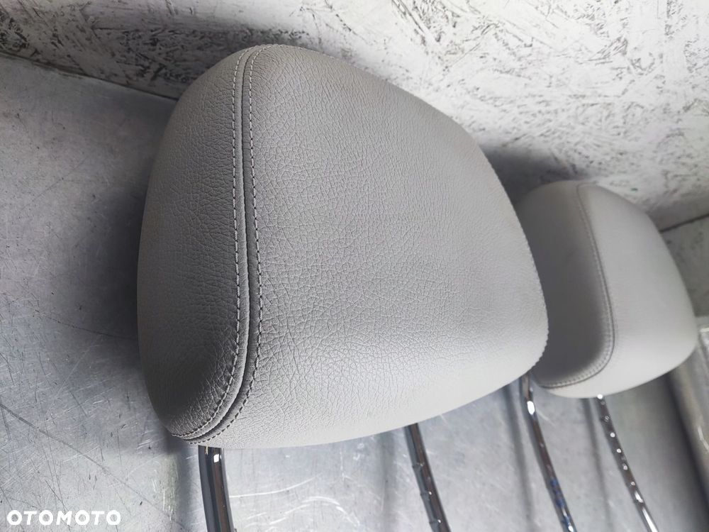 MERCEDES C KLASA W204 LIFT ZAGŁÓWEK FOTELA PRZÓD SKÓRA JASNA - 5