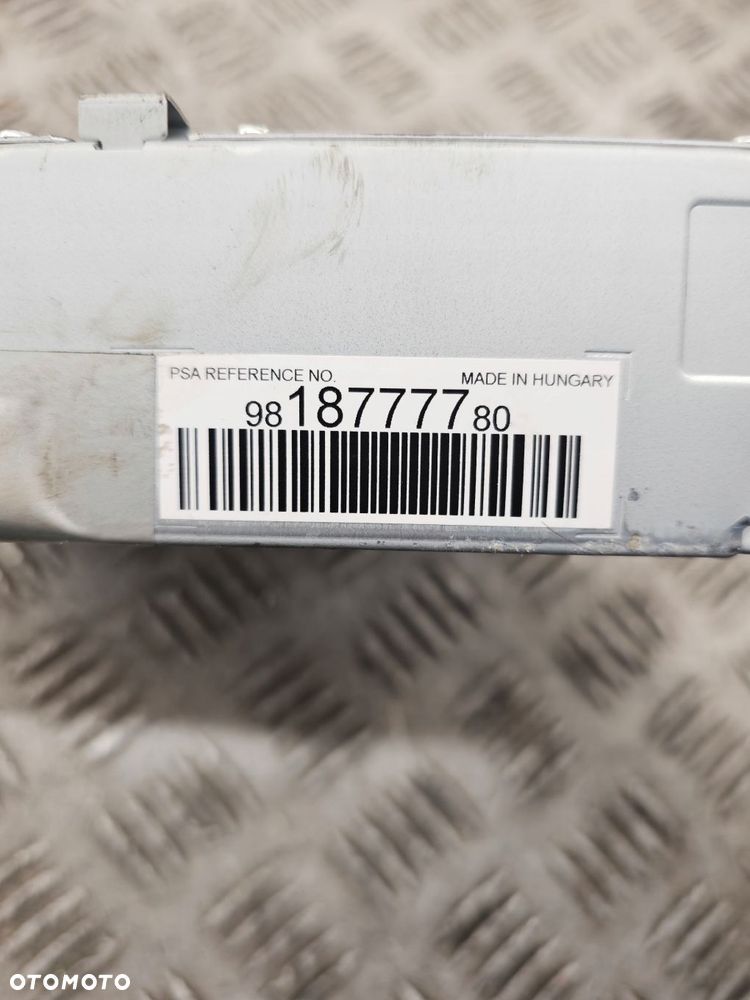 radio fabryczne toyota proace city 9818777780 radioodtwarzacz - 3