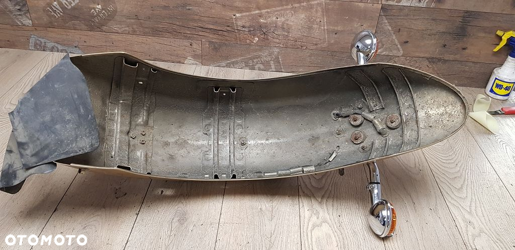 Błotnik tył daszek lampa kierunkowskazy Yamaha XVS650 Drag Star Classic - 16