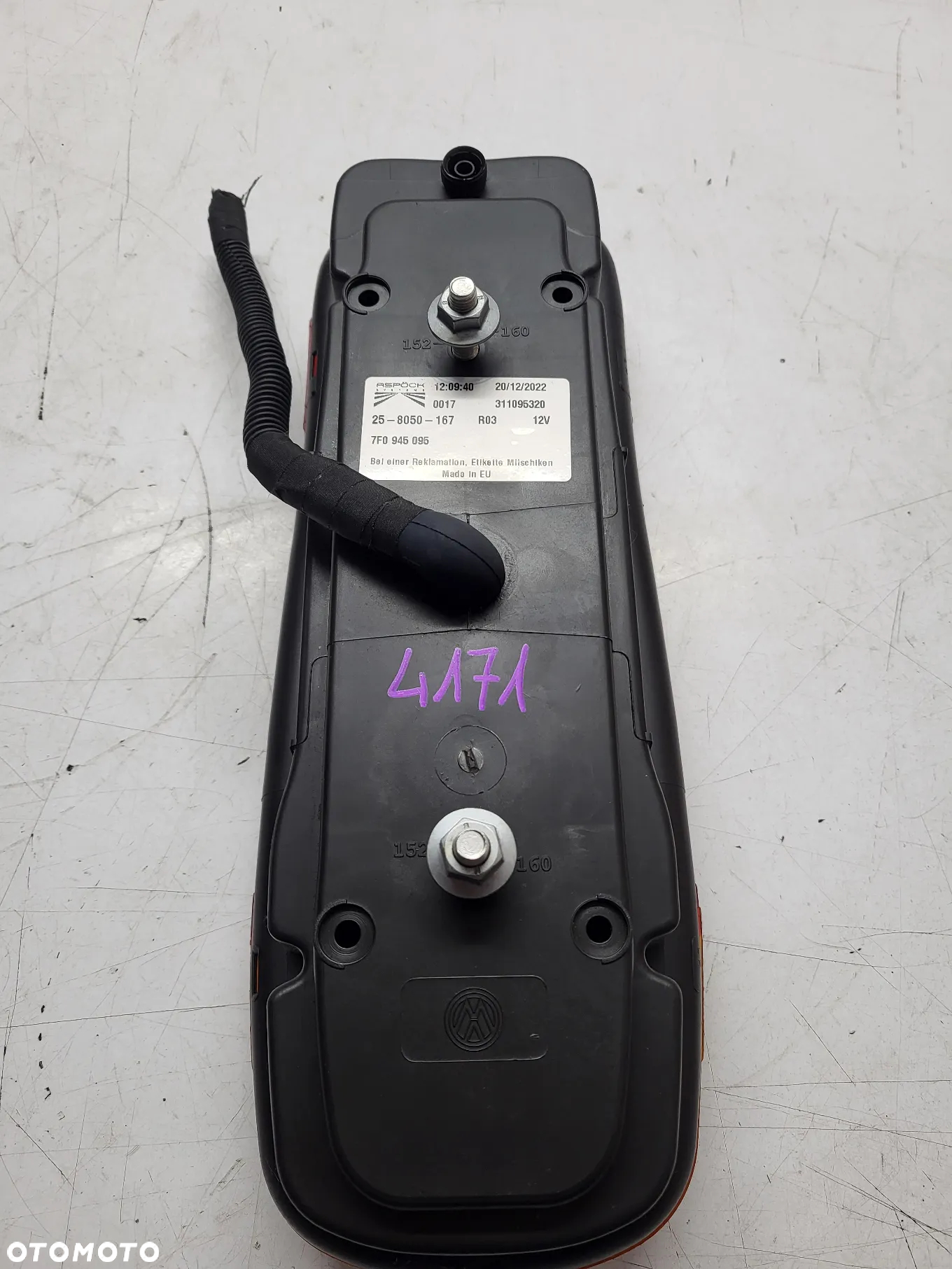 LAMPA LEWA TYLNA VW T5 T6 MASTER MOVANO IVECO DO RAMY SKRZYNI 7F0945095 - 6