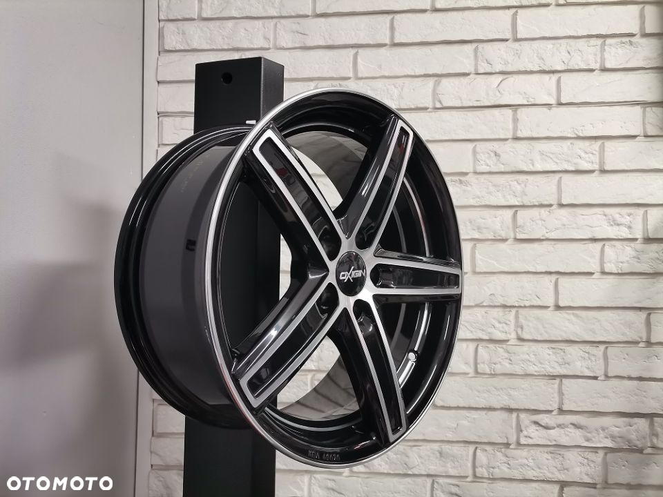 Felgi aluminiowe OXIGIN 18 CONCAVE 5x100r17 et35 AUDI VW SKODA SEAT CZARNY POLER !!! - 5