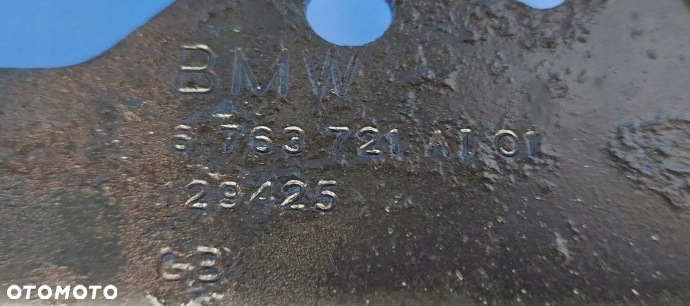 kołyska sanki wózek belka pod silnik przód mini one r50 r53 6763721 - 5