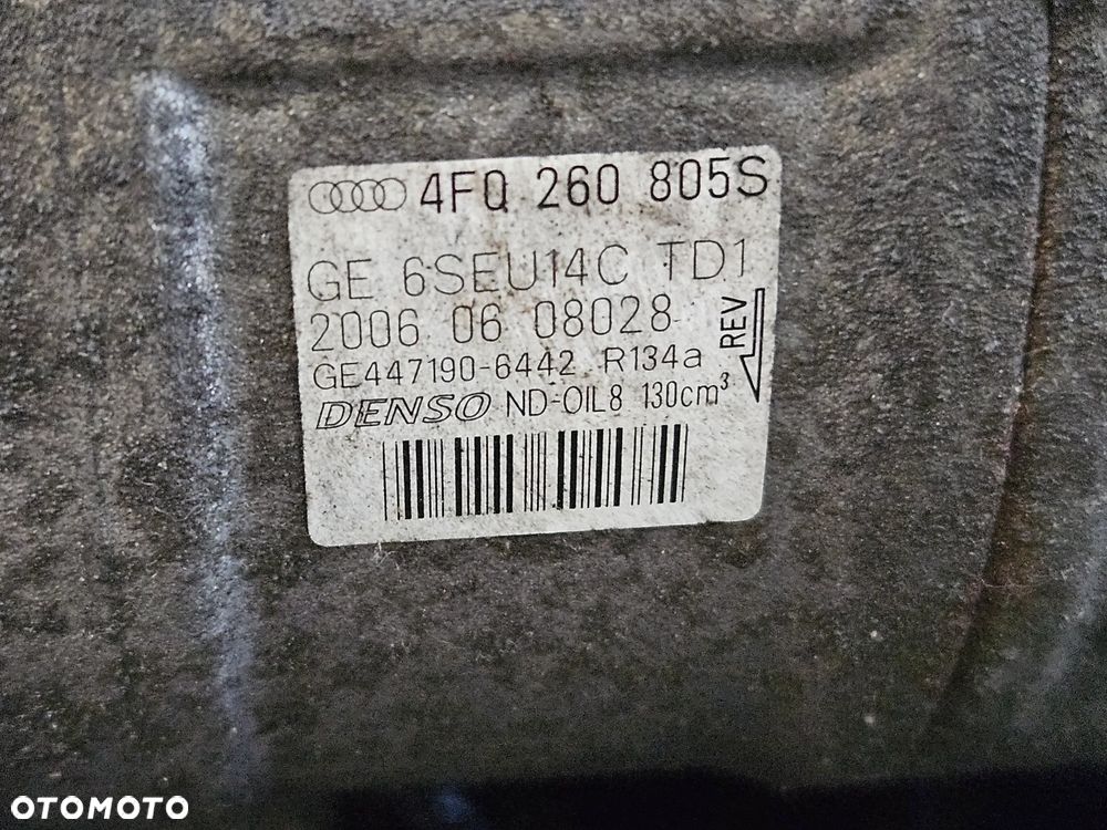 Audi A4 B7 A6 C6 2.7 3.0 TDI kompresor sprężarka klimatyzacji 4F0260805S 8E0260805BE - 3