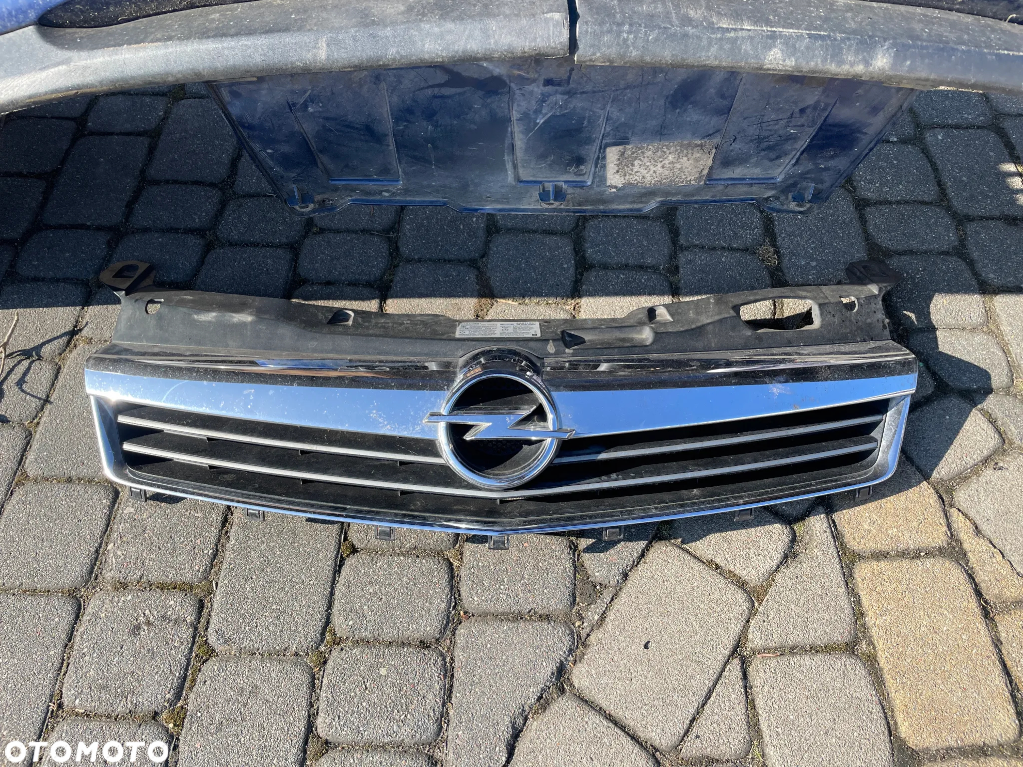 OPEL ASTRA H III PRZÓD KOMPLETNY BŁOTNIK LEWY PRAWY LAMPA REFLEKTOR PRZEDNI MASKA ZDERZAK GRILL Z21B - 2