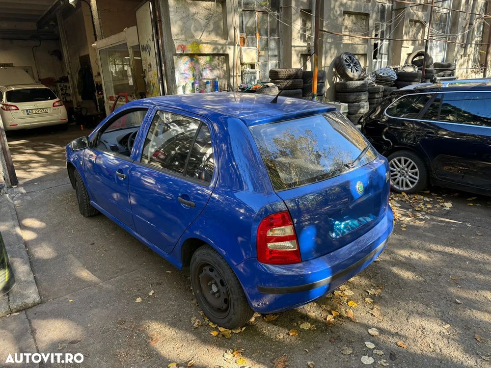 Dezmembrez Skoda Fabia 1 facelift albastru 1,2 benzina 2006 - 10