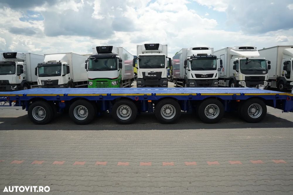 Nooteboom BETON JOS / MCO / EXTENSIBIL / 6 AXE / MTA: 85 TONE / AXE DE DIRECȚIE / SUPORT / 22,5 M / SAF - 24