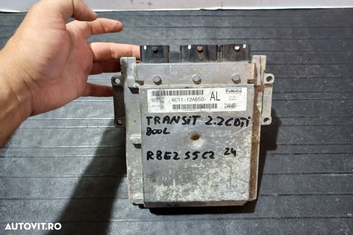 Calculator motor ECU 6C11-12A650-AL - 2.2 TDCI 6C11-12A650-AL - 2.2 C - 1