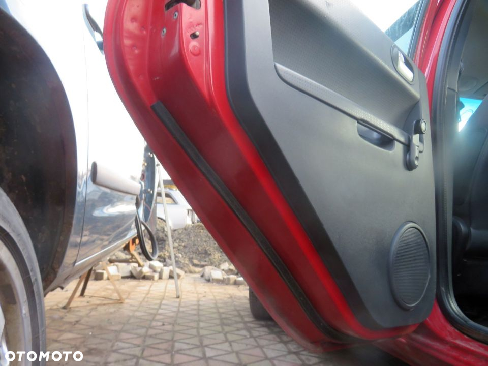 DRZWI TYLNE LEWE COLT VI Z30 5D HB P04  CZERWONY MITSUBISHI 2004-2008 - 8