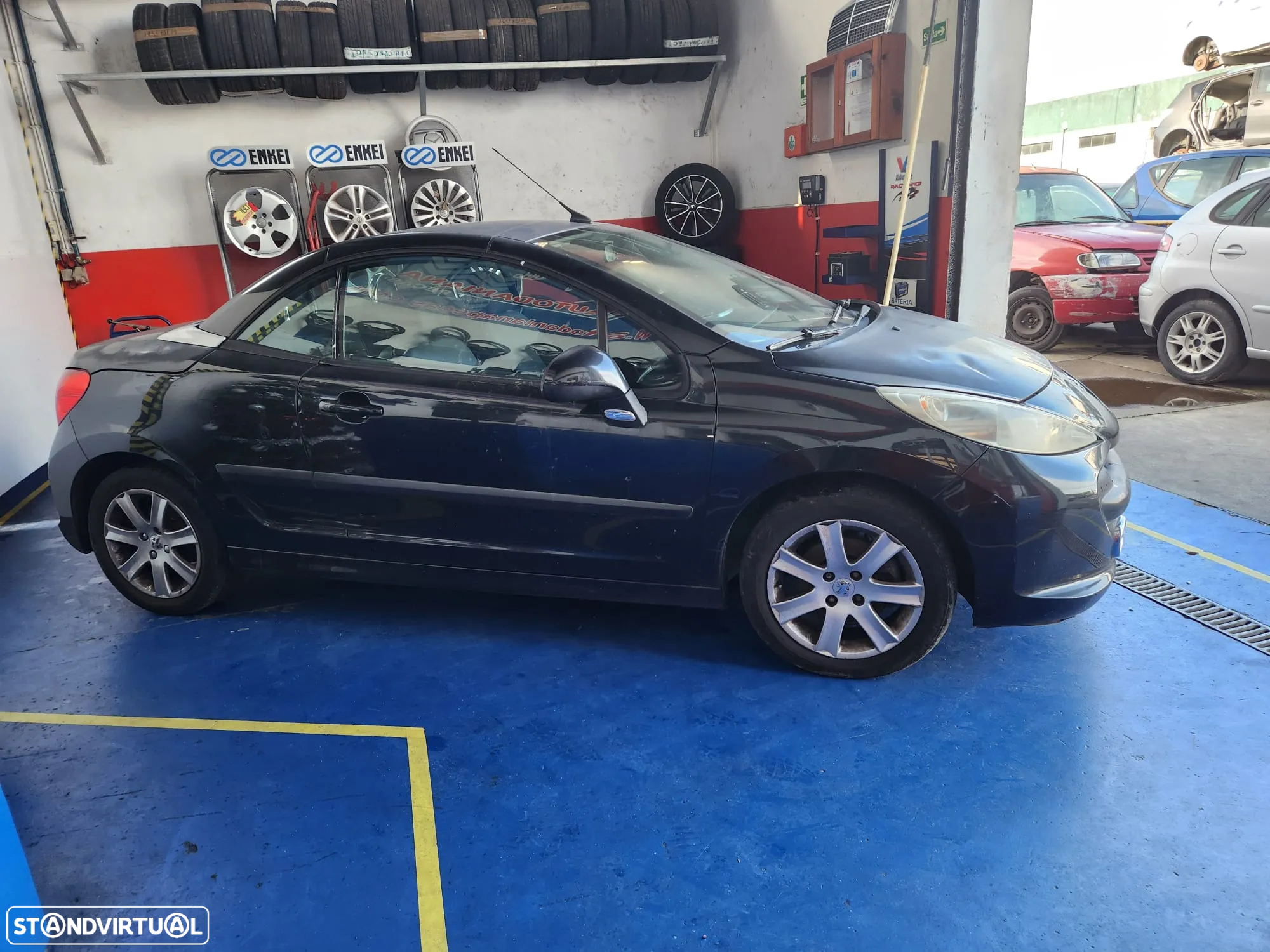 Peugeot 207 CC 1.6 Gasolina de 2007 ás peças. - 2