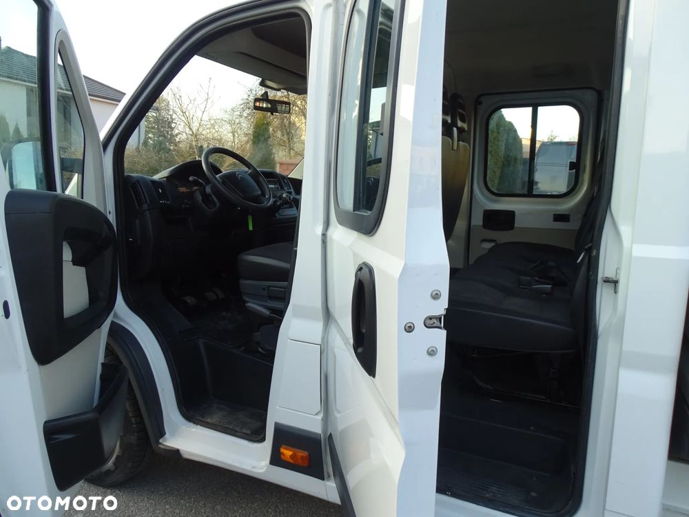 Citroën JUMPER 2,2 HDI-130 Koni , Long długi- DOKA , 7-MIEJSC , HAK ,, brygadówka , - 13