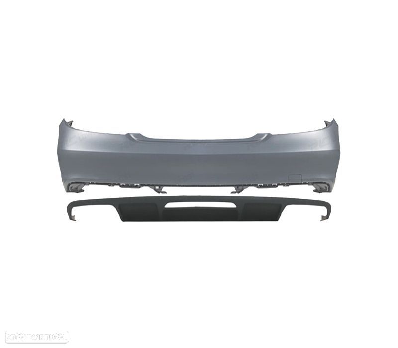 PARA-CHOQUES TRASEIRO MERCEDES CLASE CLS W218 11-14 LOOK AMG - 2