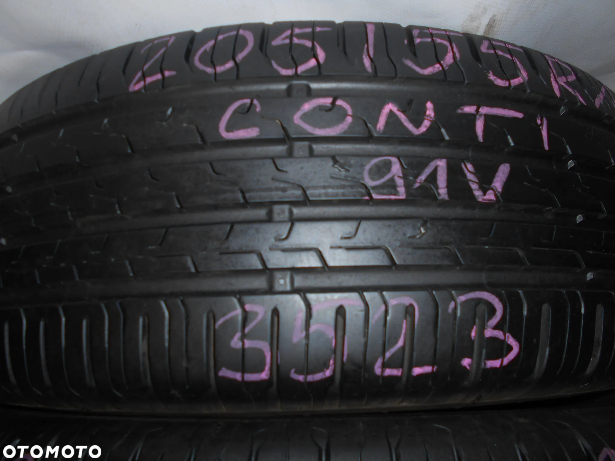 OPONY 205/55R16 CONTINENTAL ECO CONTACT 6 DOT 0224 / 3523 7.3MM - 2