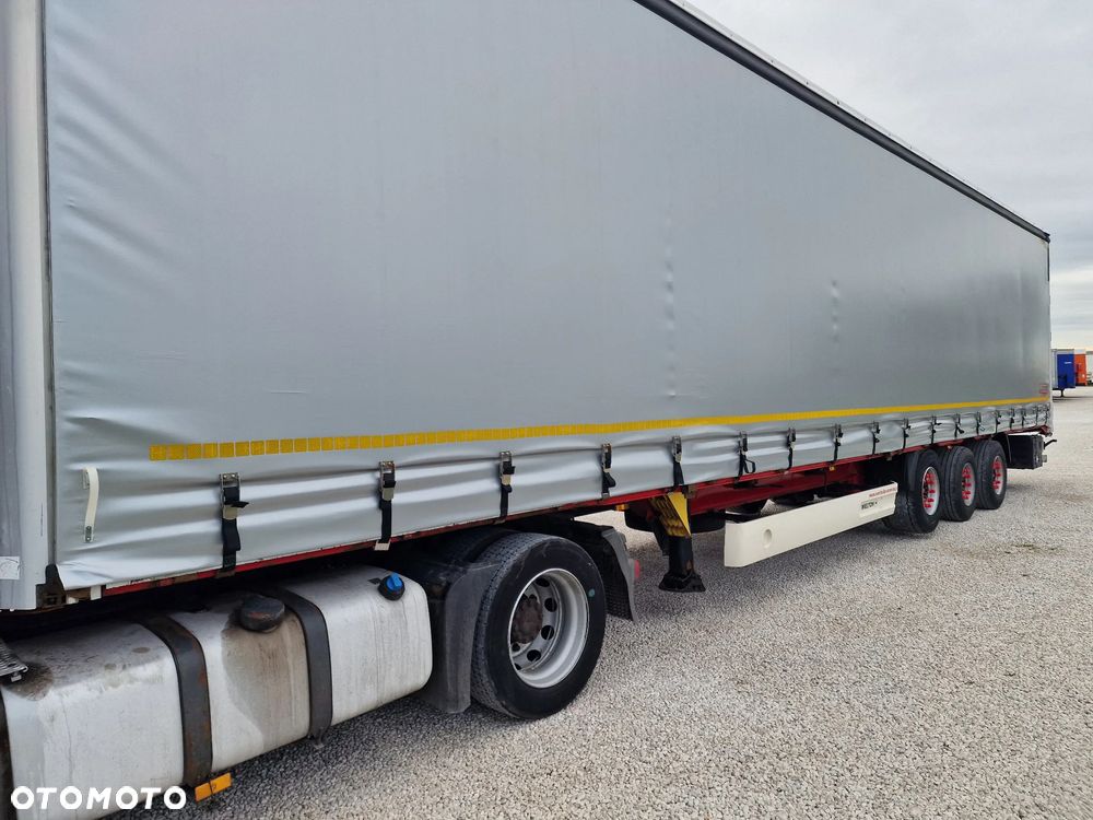 Wielton BURTO-FIRANKA MEGA - NOWE PLANDEKI I DACH - SAF - OŚ PODNOSZONA - 2