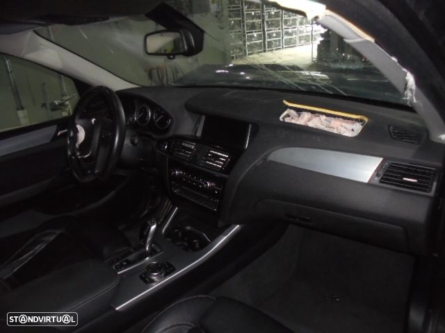 Carro MOT: B47D20A CXVEL: GA8HP45Z BMW X4  F26 2015 2.0D 4X4 190CV 5P PRETO DIESEL - 8