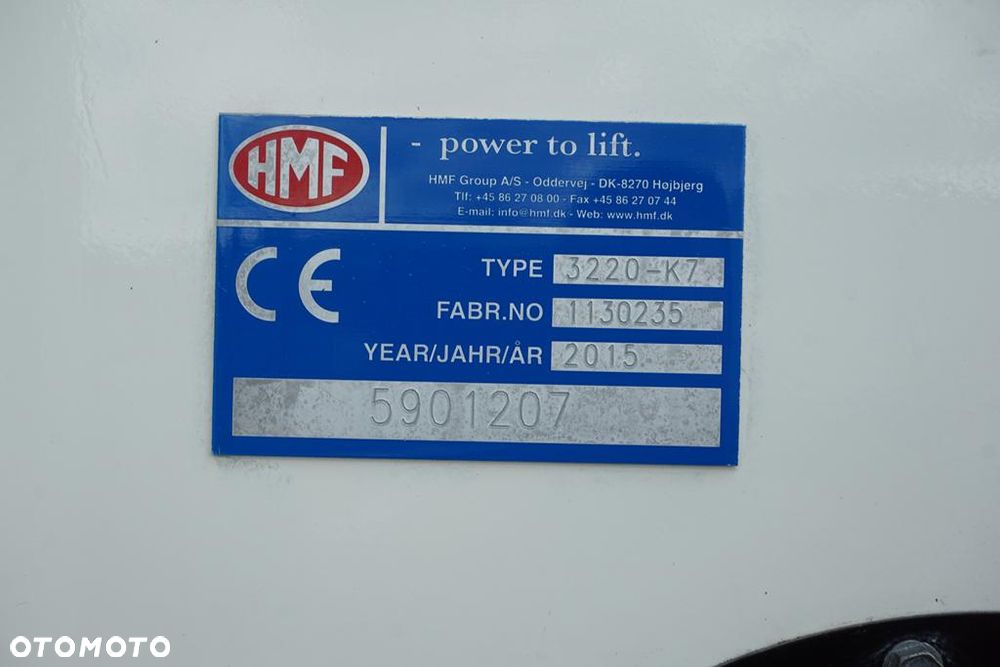 Scania G 490 / 6 X 2 / SKRZYNIOWY + HDS / HMF 3220 K7 / WYSIĘG 18,9 M - 35