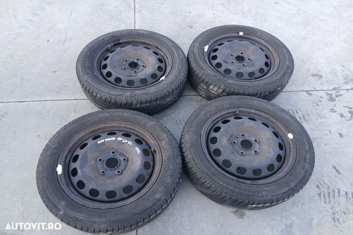 Jante tabla cu anvelope 16 - set 205/55 R16 1K0601027BD 61/2JX16H2 20 - 1