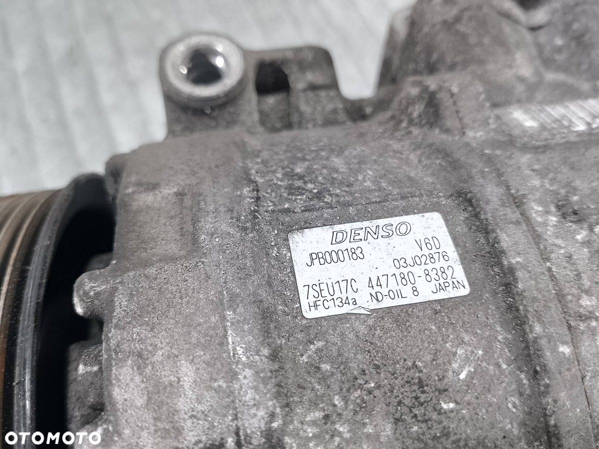 SPRĘŻARKA KLIMATYZACJI LAND ROVER RANGE ROVER SPORT 447180-8382  JPB000183 - 8