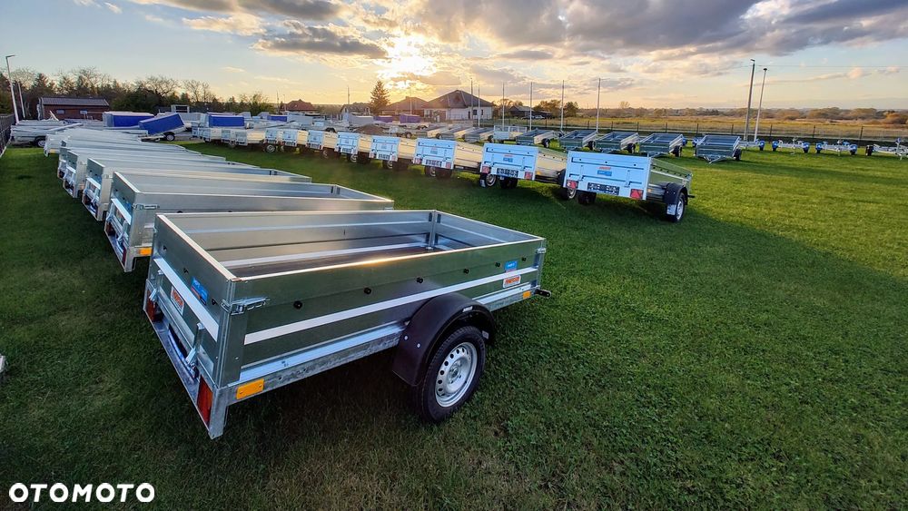 Neptun Przyczepa Neptun Nordica N7-263 2 BaseLine [GN287] Koła pod spodem pod skrzynią NOWA Bardzo SOLIDNA 263 x 145 cm 263x145 - 18