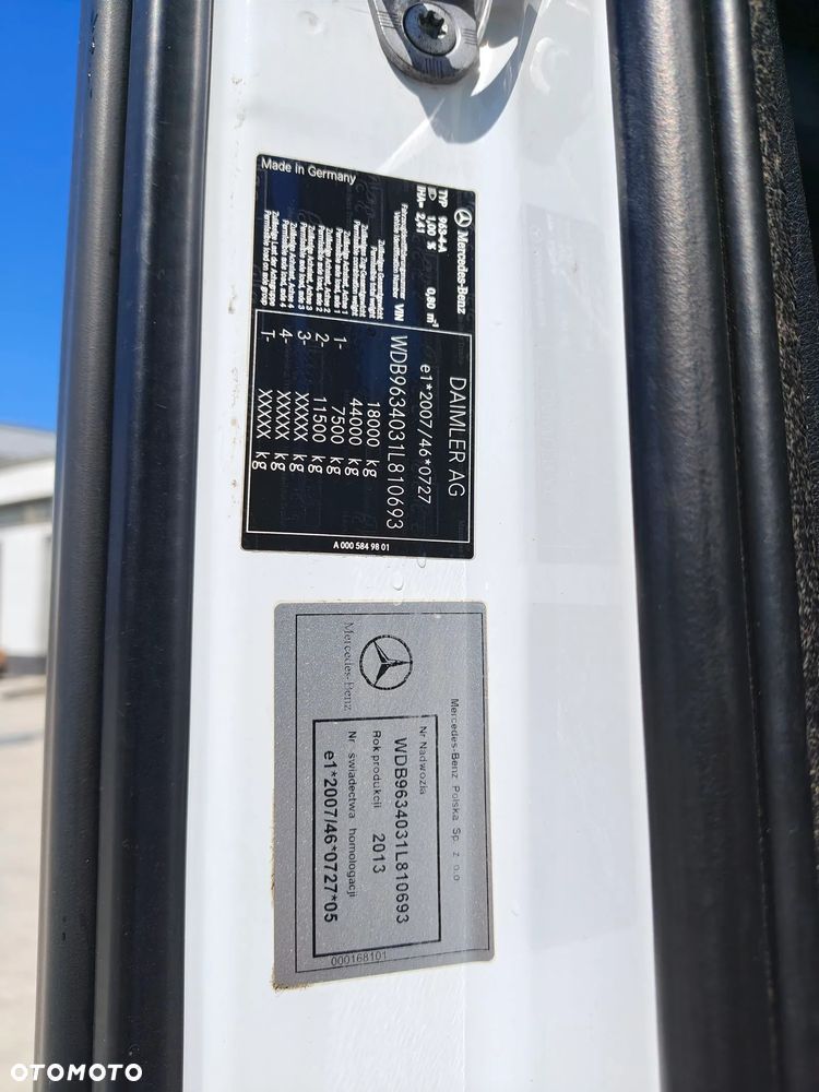 Mercedes-Benz ACTROS 1845 315/70R22,5 - 31