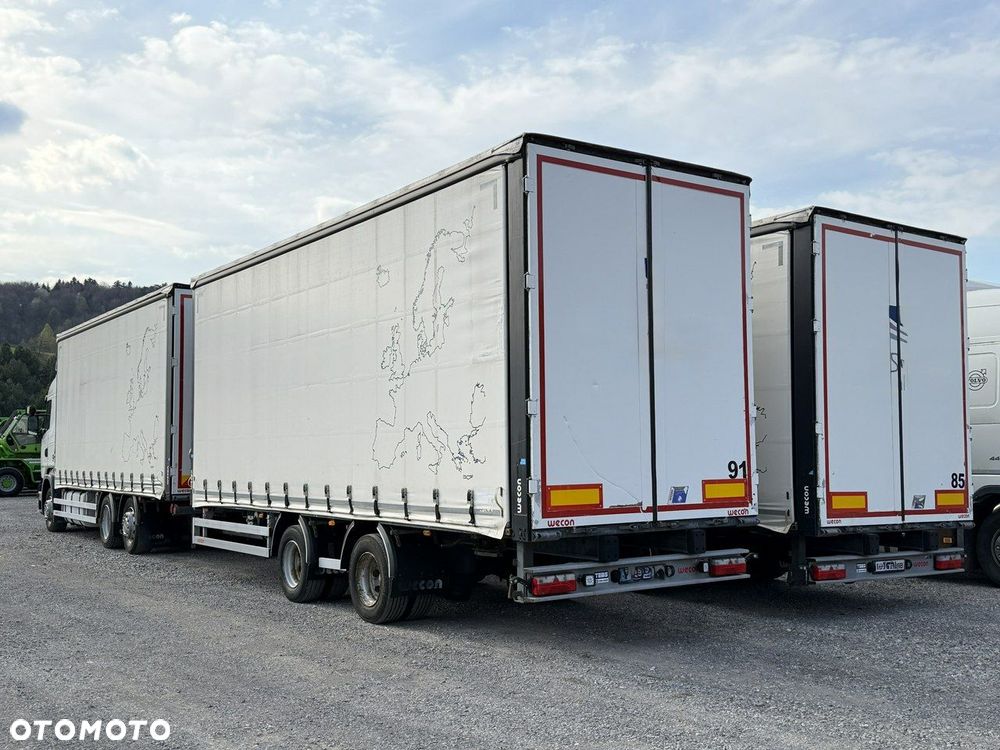 Scania R410 bez EGR Zabudowy Wecon 120m Dach Podnoszony  Zestaw Tandem - 12