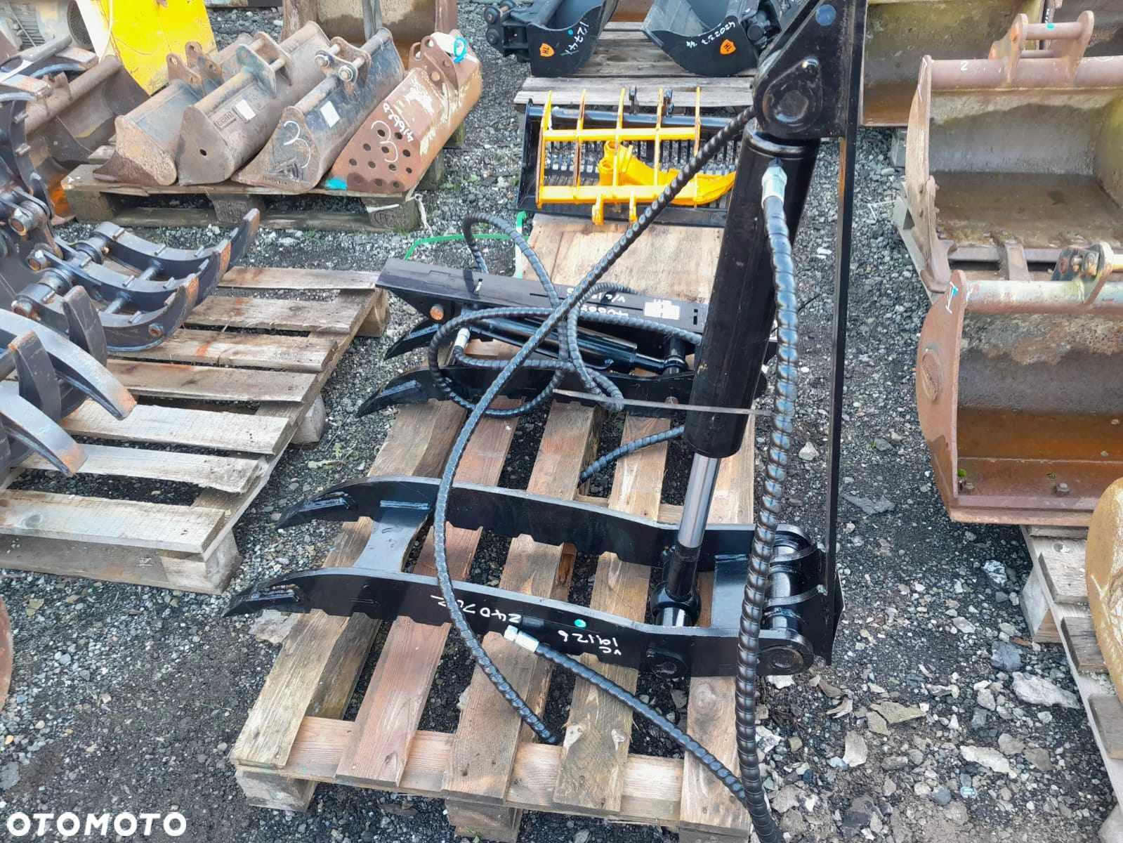 Kciuk do koparki mini koparki 5t pazur hak chwytający łapa dociskowa chwytak hydrauliczny NOWY - 5