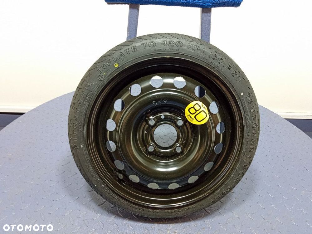 NISSAN MICRA K12 KOŁO DOJAZDOWE 105/70 48M R14 4X100 - 1