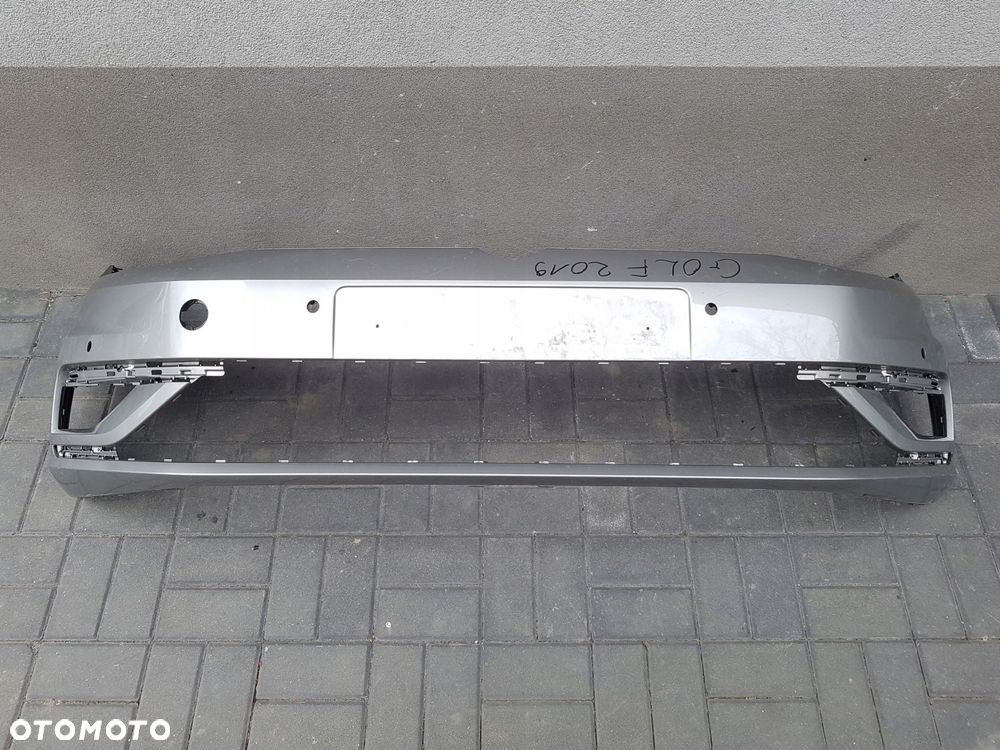 vw golf 7 lift 17^ zderzak przód 4x pdc spryskiwacze 5g0807221fl - 1