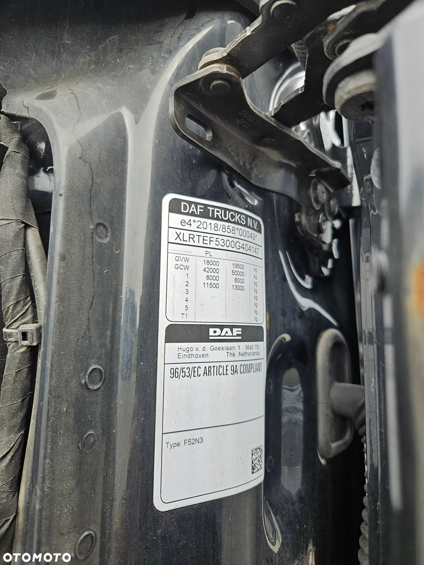 DAF XG480FT stock 31286 - 20