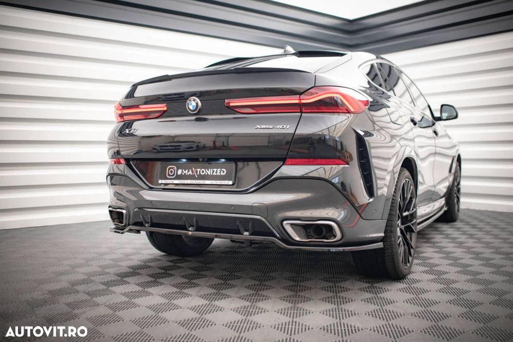 Prelungire Bara Spate compatibila cu BMW X6 G06 M Pack V.3 Maxton Design - 1