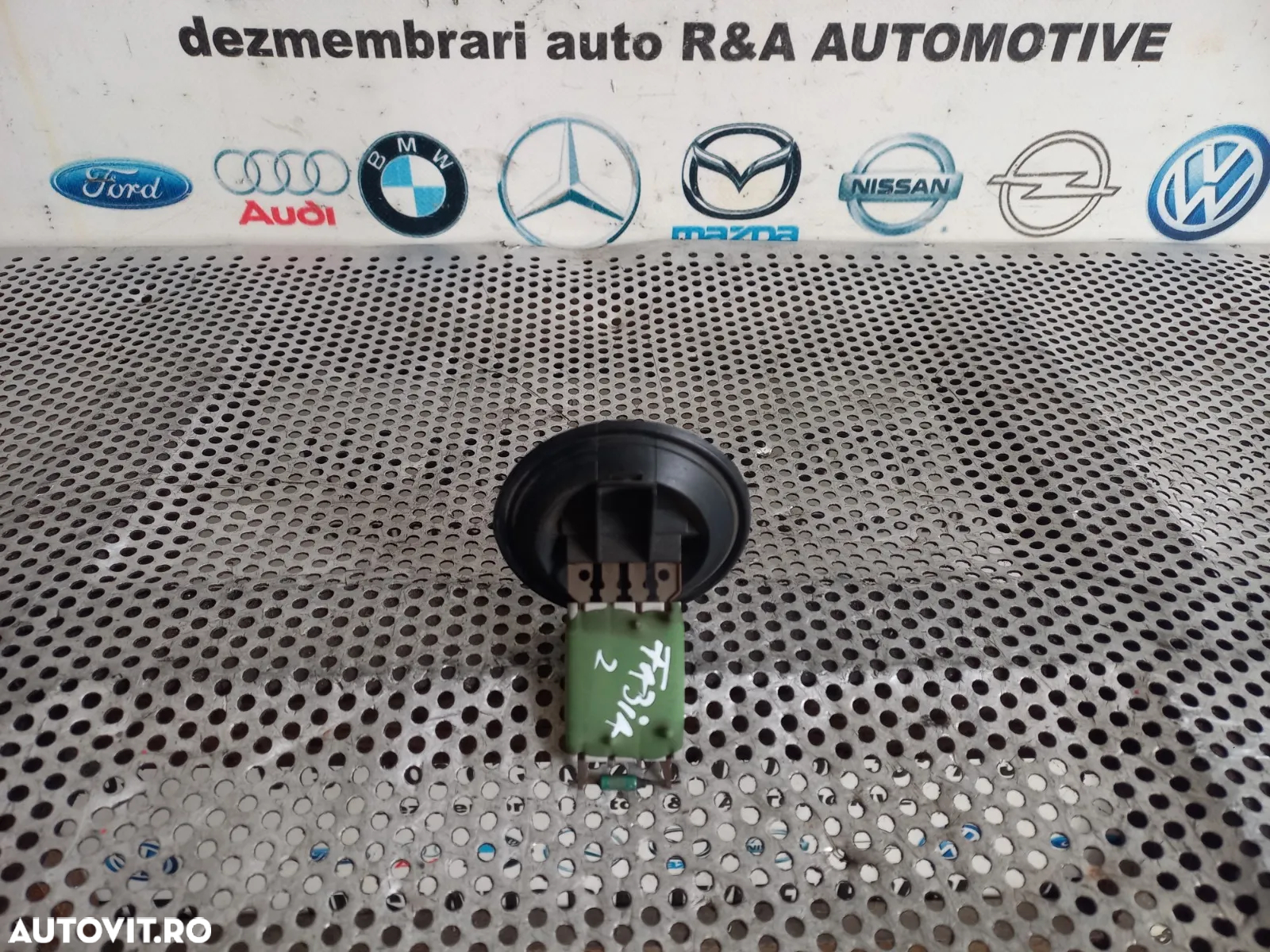 Rezistenta Trepte Ventilator Habitaclu Aeroterma Bord Skoda Fabia 2 Vw Polo Seat Ibiza An 2007-2008 - 3