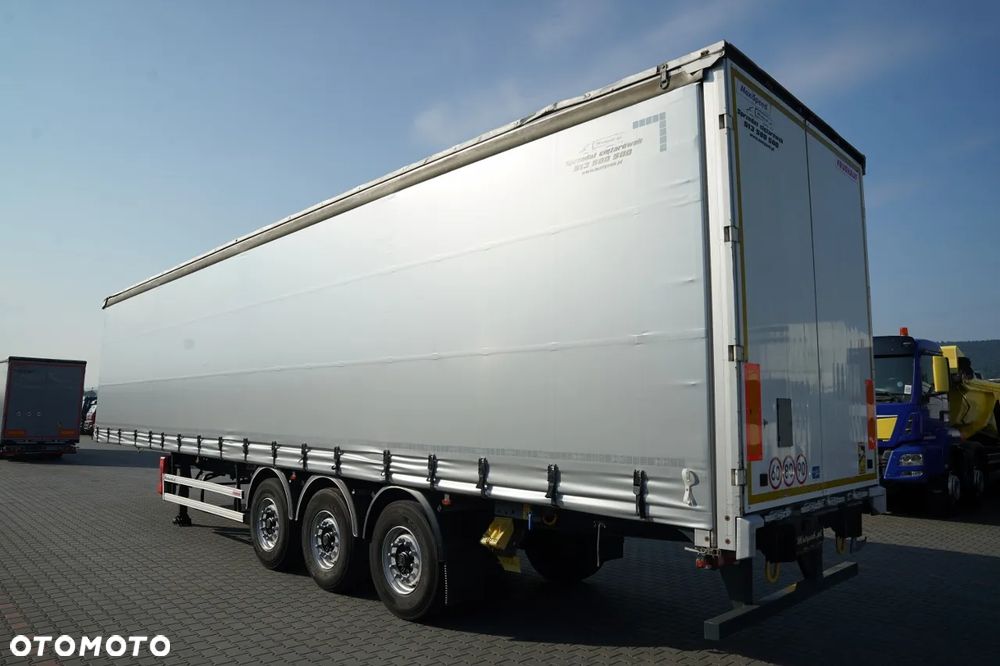 Fruehauf FIRANKA / STANDARD /  OŚ PODNOSZONA / MOCNA PODŁOGA SZYNA DESKA / - 5