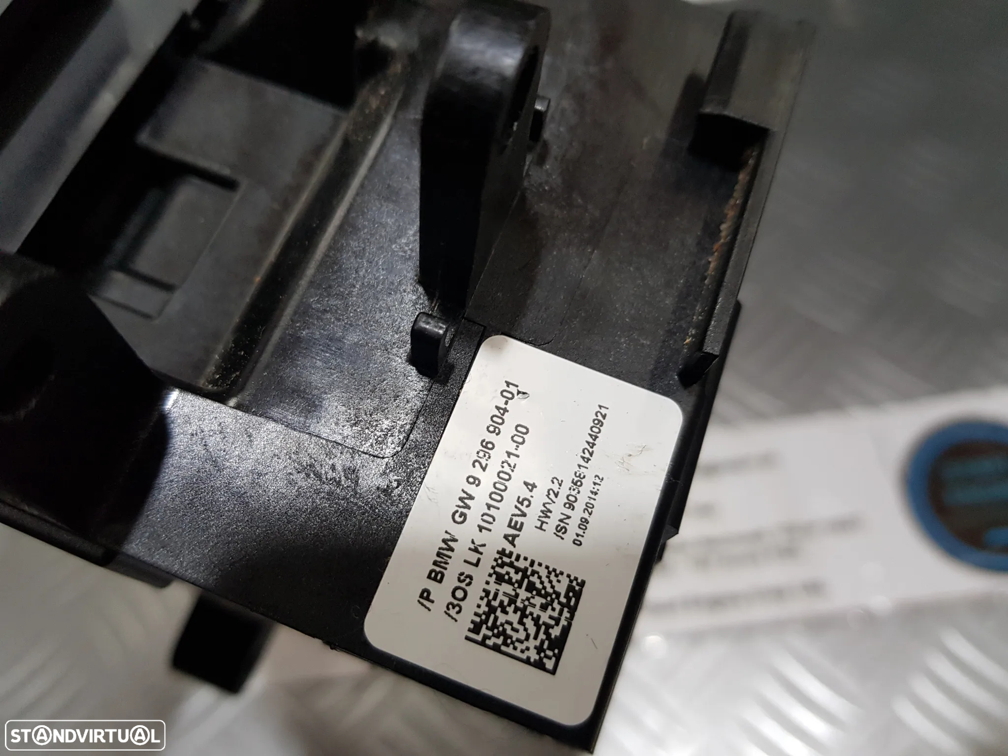 Manete das Mudanças joystick seletor velocidades BMW serie 5 F10 F11 520d 525d 530d 535d 550d - 3