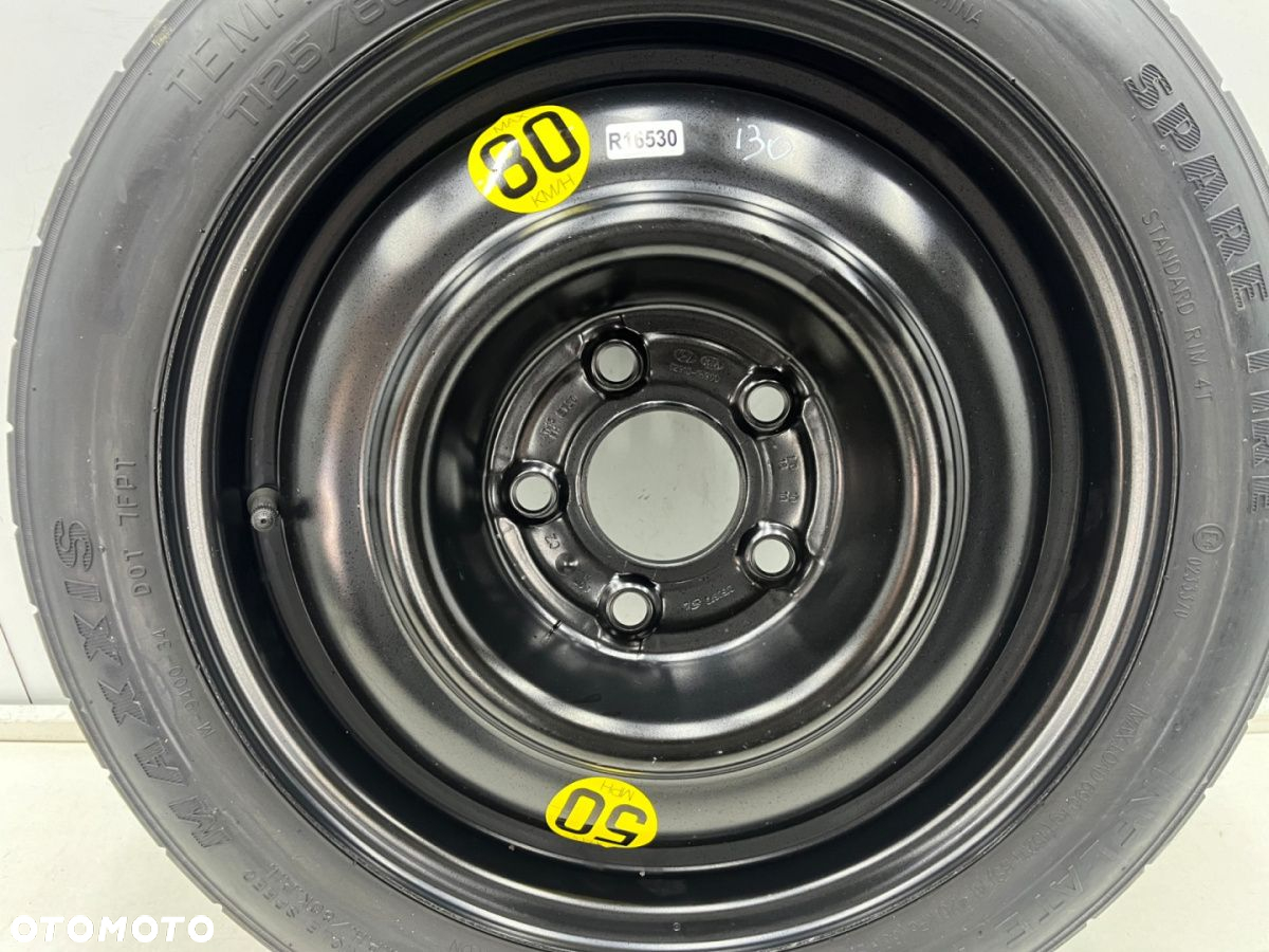 Koło zapasowe Hyundai i30 I FD Kia Ceed I 07-12r. 15 cali 4jx15 ET30 5x114,3 dojazdowe rezerwa felga - 2
