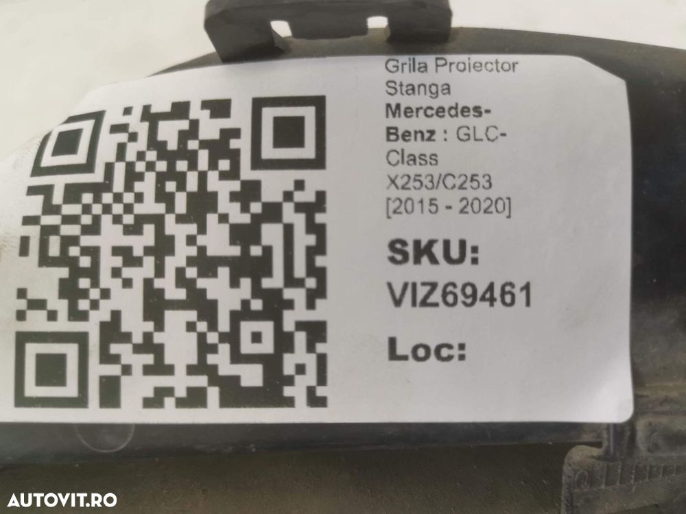 Grila Proiector Stanga Mercedes-Benz  GLC-Class X253/C253 2015 2016 20 - 4