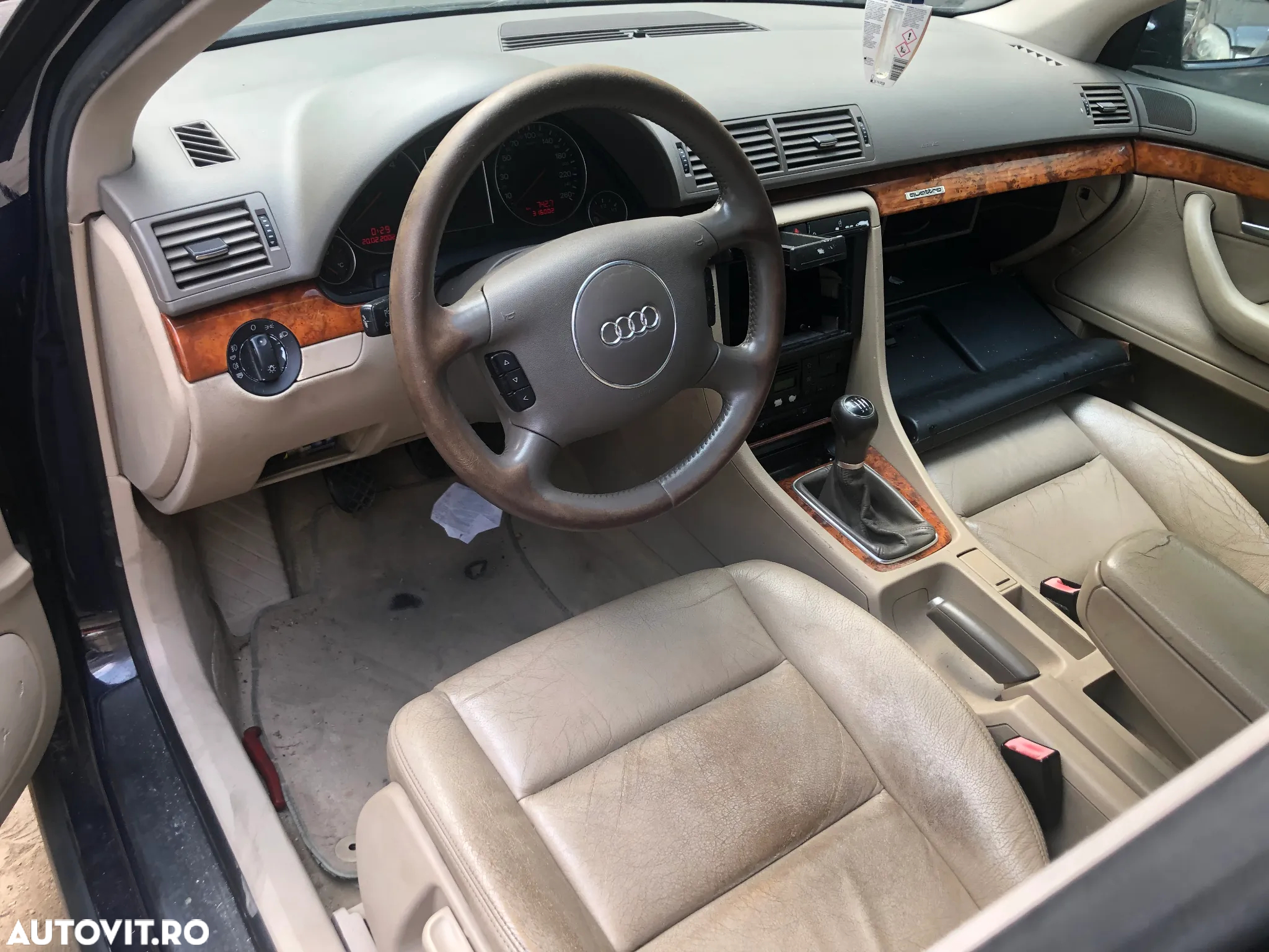 Dezmembrez Audi A4 B6 sedan albastru 2.5 TDI V6 2002 - 8