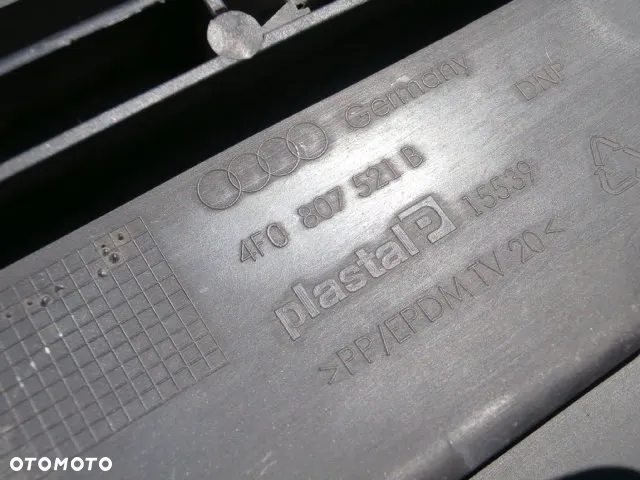 SPOJLER ZDERZAKA TYLNEGO AUDI A6 C6 LIFT S-LINE 4F0807521B 4F0807833 LIMUZYNA KOMBI SEDAN - 3