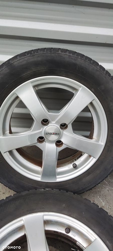 Felgi  aluminiowa Dezent audi , volkswagen , skoda 6.0" x 15" 5x112 ET 48 - 5