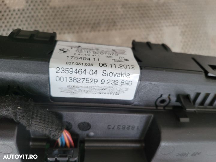 Ceasuri Bord Bmw X3 X4 F25 F26 Fara HUD Volan Stanga 2.0 Diesel Cod 9232890 - 7