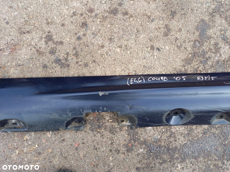 Listwa progowa Lewa Bmw e46 Coupe 05' kod A35/5 - 5