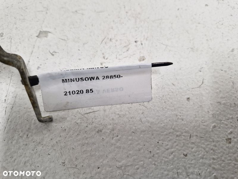 toyota verso lift 1.6 d wiązka klema minusowa 28850-21020 - 6