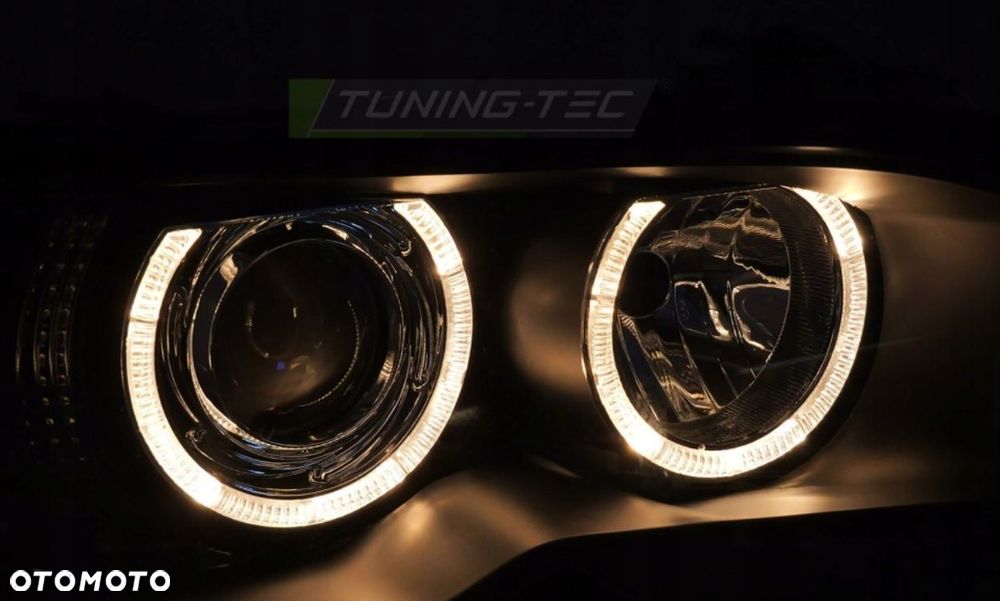 Reflektory Lampy kpl Ringi Angel Eyes Tuning Xenon Bmw 3 E46 Lift FL Coupe - 4
