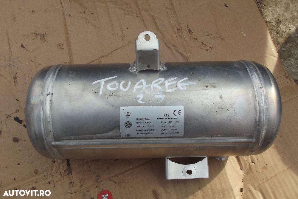 Rezervor presiune Aer VW Touareg 7L 2002-2010 dezmembrez Touareg BAC B - 1