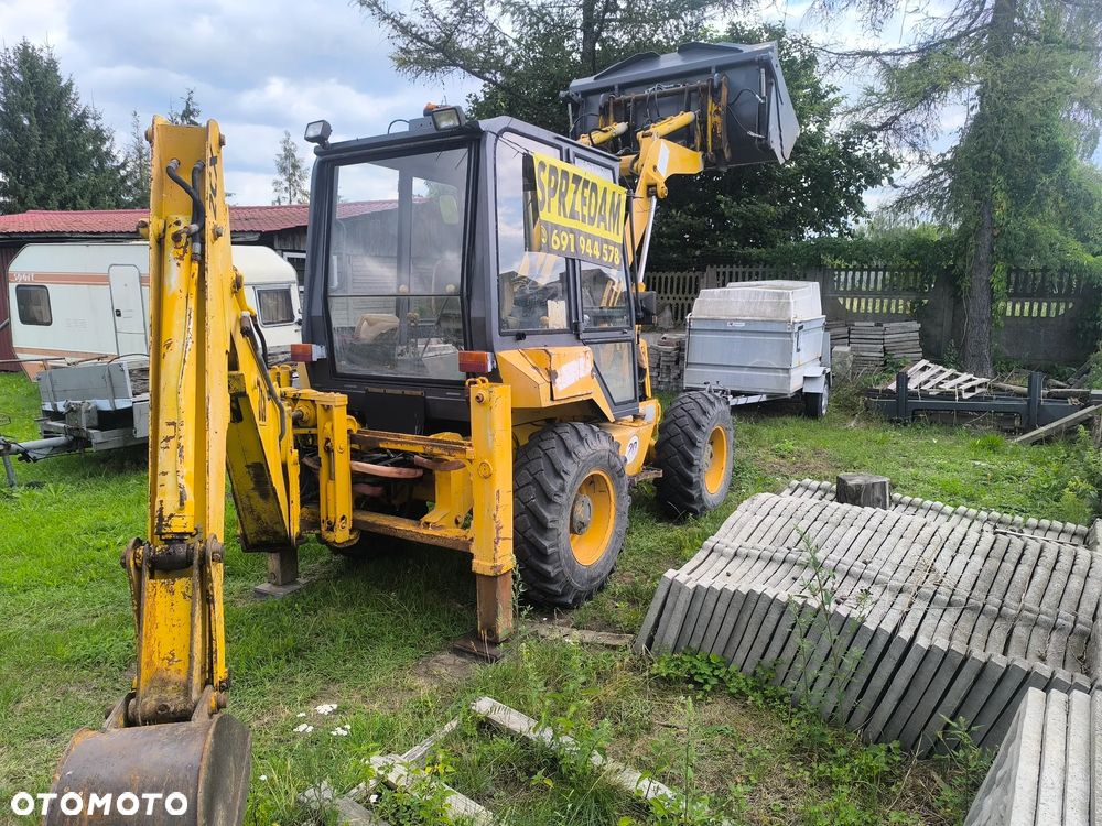 JCB 2cx 2 cx koparko ładowarka 4x4 X4 Perkins zamiana - 2