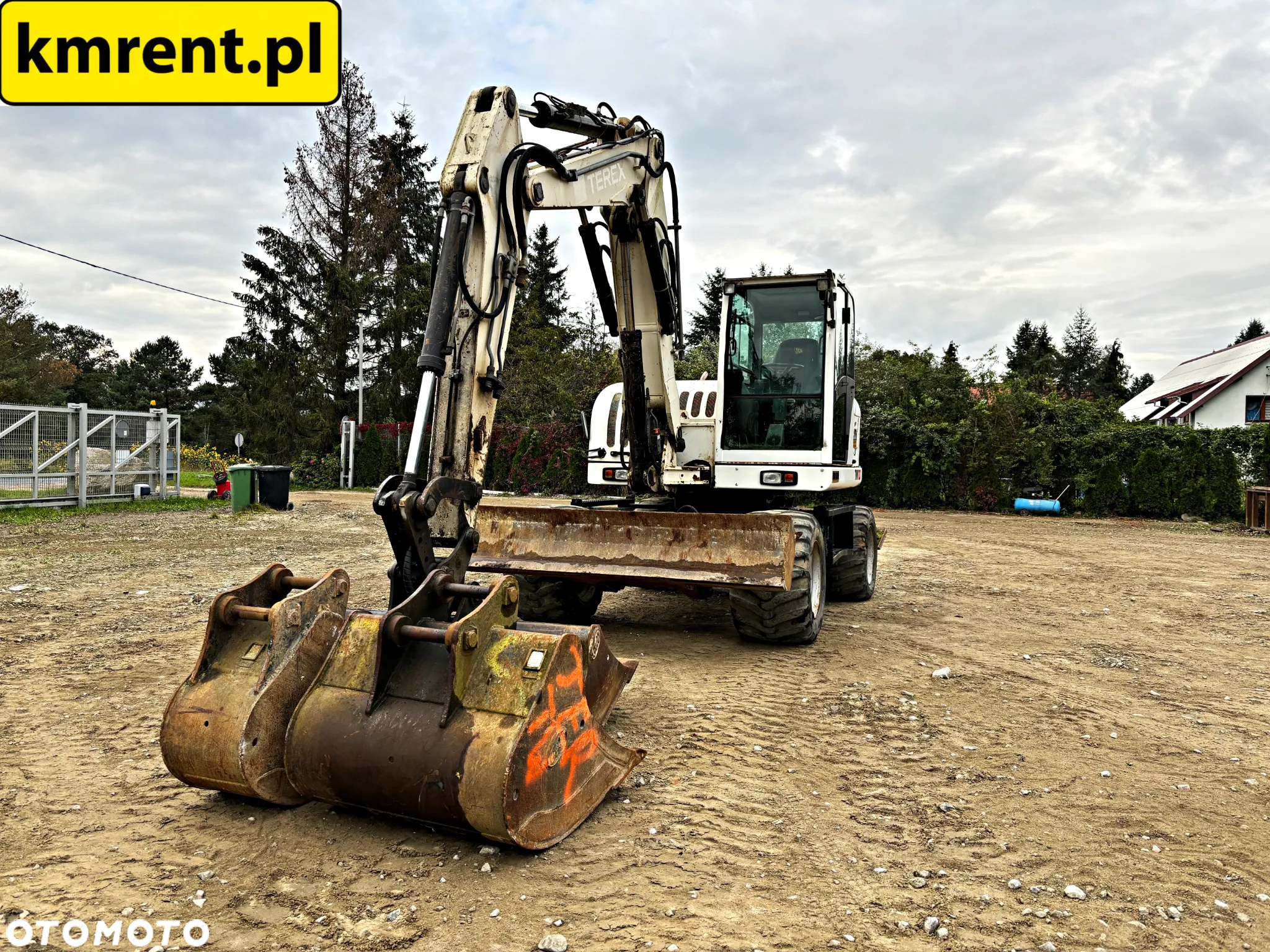 Terex TW110 KOPARKA KOŁOWA 2007R. | 98 KOMATSU PW 110 LIEBHERR 311 TAK - 9