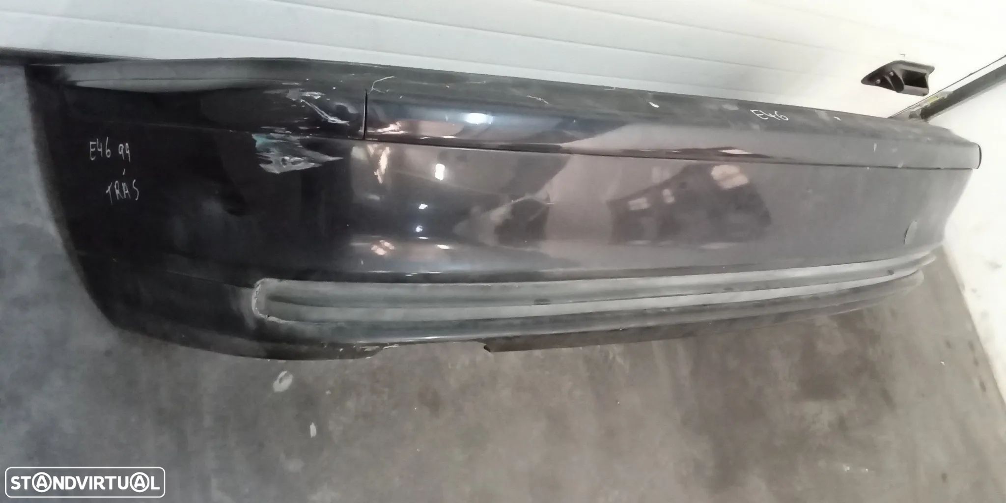 PARA-CHOQUES TRAS BMW SERIE 3 E46 COM REFORÇO - 1
