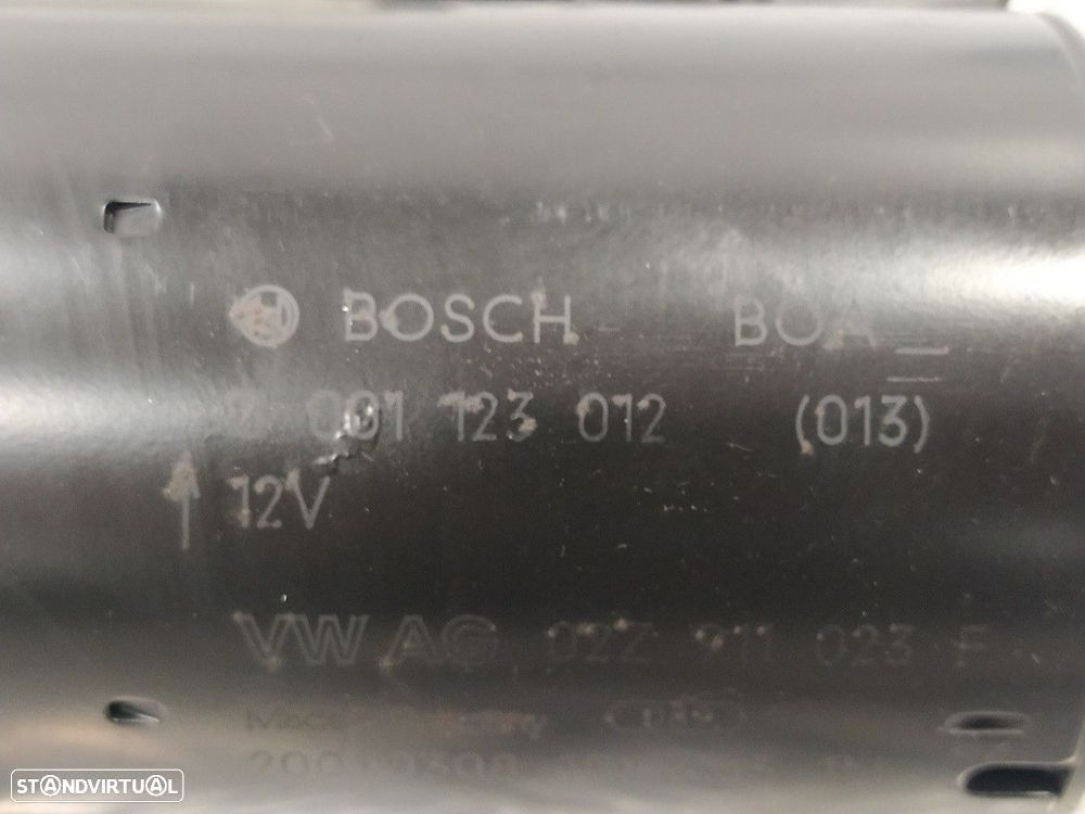 MOTOR ARRANQUE SEAT IBIZA IV 2008 -0001123012 - 3