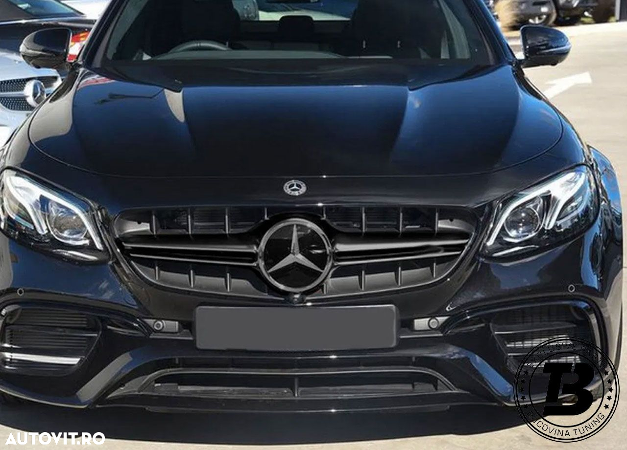 Grila compatibila cu Mercedes E Class W213 E63 Design - 6